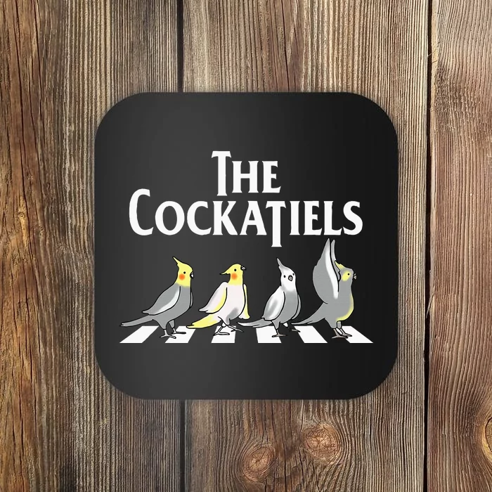 The Cockatiels Weiro Bird Quarrion Parrot Lover Coaster