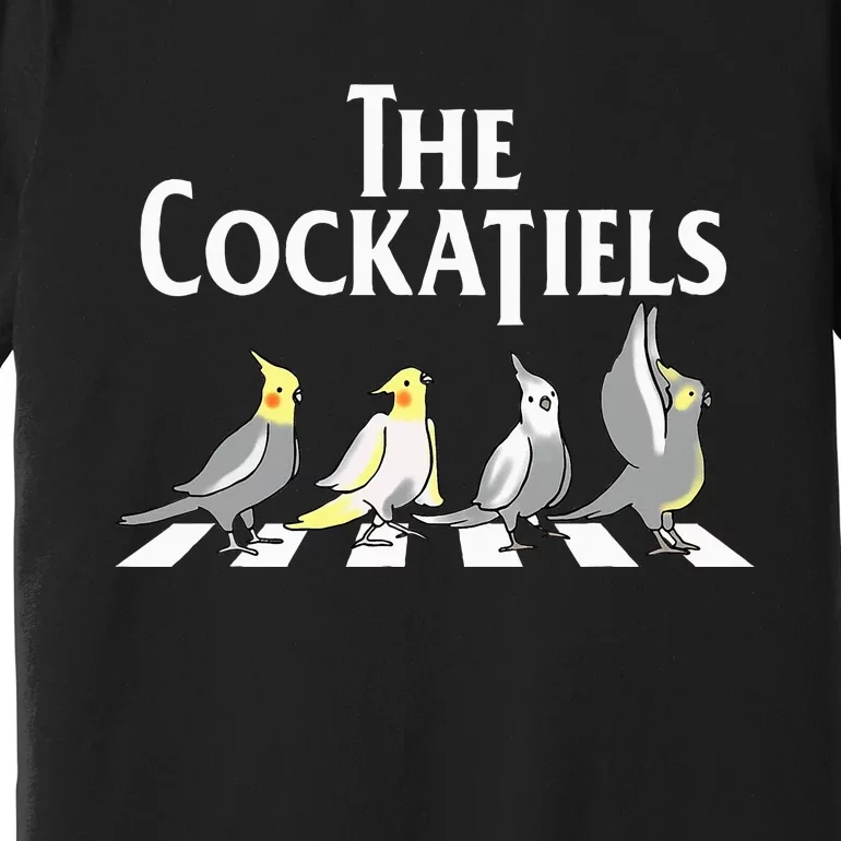 The Cockatiels Weiro Bird Quarrion Parrot Lover Premium T-Shirt