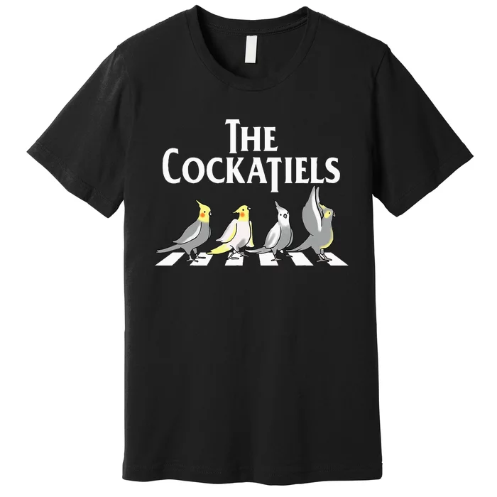 The Cockatiels Weiro Bird Quarrion Parrot Lover Premium T-Shirt