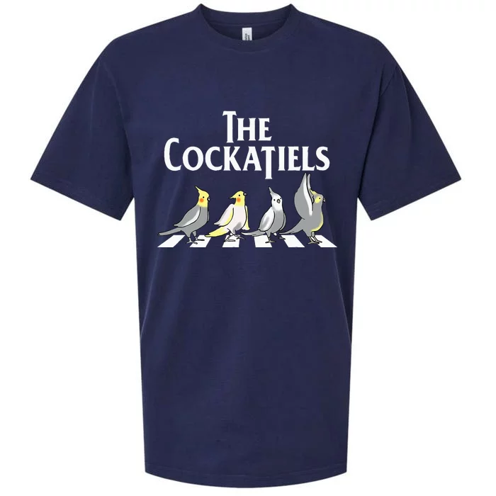 The Cockatiels Weiro Bird Quarrion Parrot Lover Sueded Cloud Jersey T-Shirt