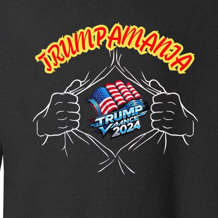 Trumpamania Convention Wrestling Meme Trumpamania Let Trumpamania Run Wild Toddler Sweatshirt