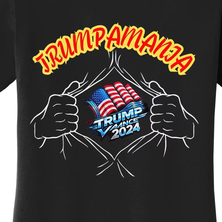 Trumpamania Convention Wrestling Meme Trumpamania Let Trumpamania Run Wild Women's T-Shirt