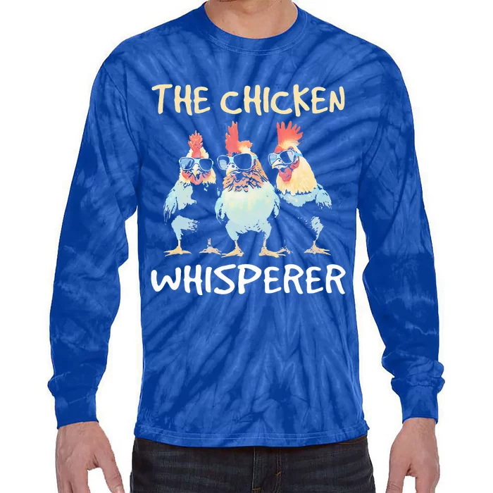 The Chicken Whisperer Tie-Dye Long Sleeve Shirt