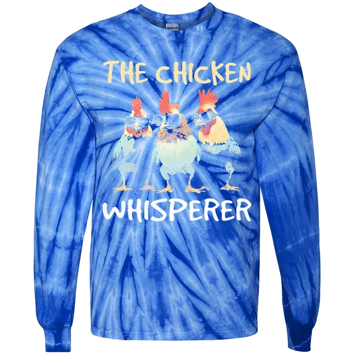 The Chicken Whisperer Tie-Dye Long Sleeve Shirt