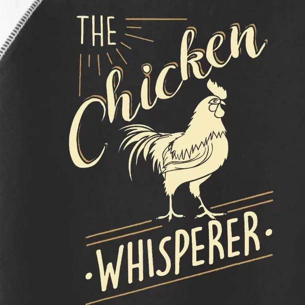 The Chicken Whisperer Funny Chicken Lover Farming Toddler Fine Jersey T-Shirt