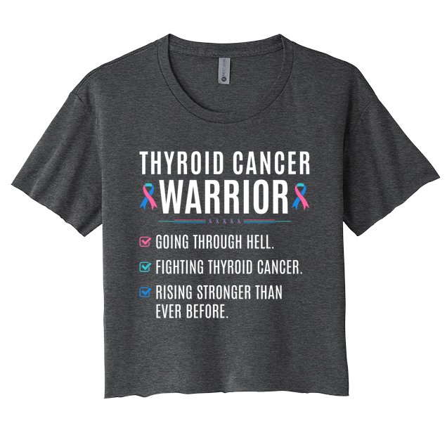 Thyroid Cancer Warrior Awareness Survivor To Do List Gift Women's