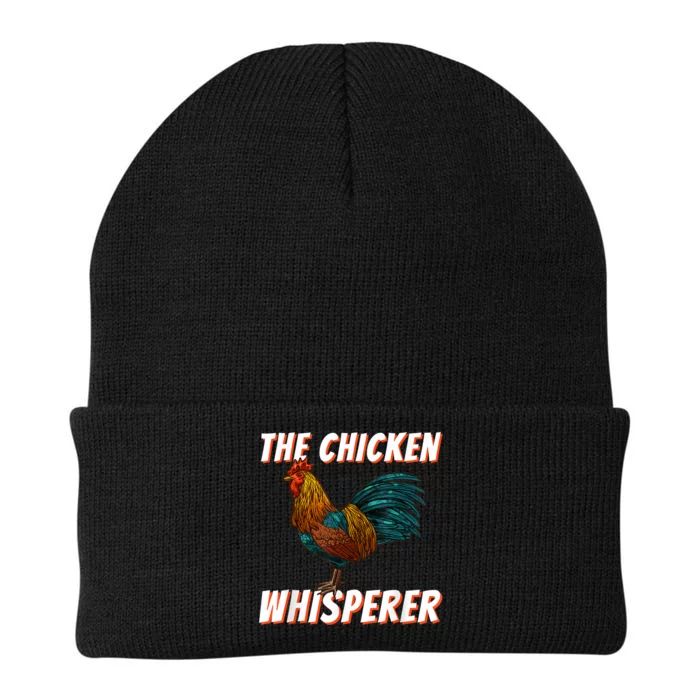 The Chicken Whisperer Funny Chicken Lover Chicken Farming Knit Cap Winter Beanie