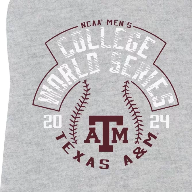 Texas College World 2024 Baseball Women's Racerback Tank