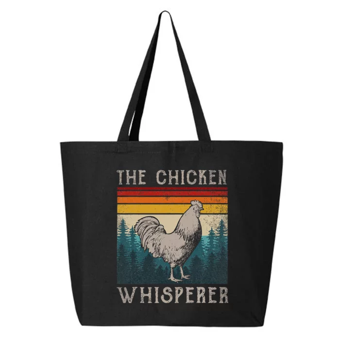 The Chicken Whisperer Funny Chicken Lover Farming 25L Jumbo Tote