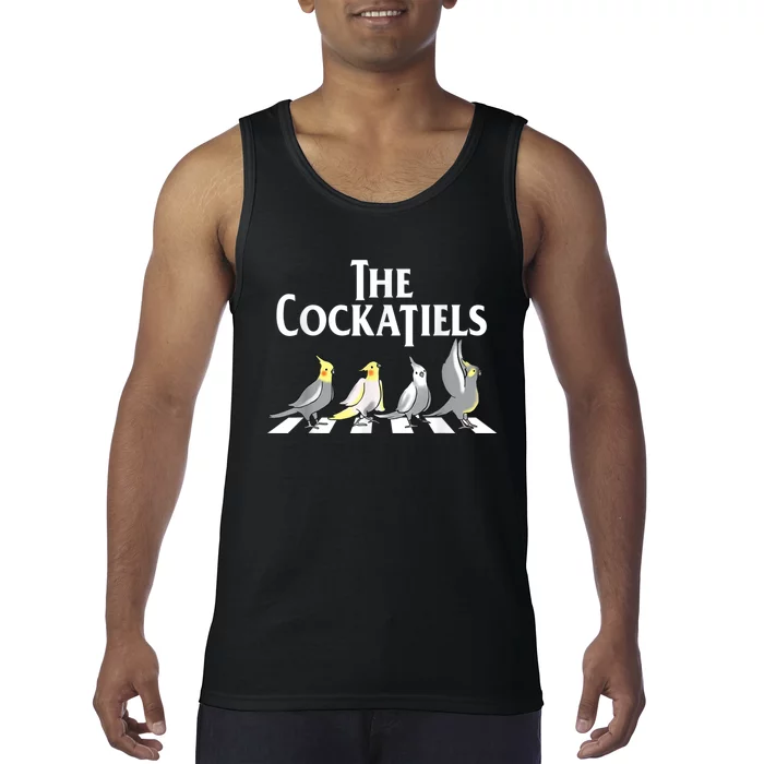 The Cockatiels Weiro Bird Quarrion Parrot Lover Tank Top