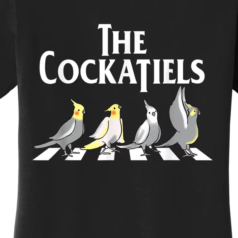 The Cockatiels Weiro Bird Quarrion Parrot Lover Women's T-Shirt