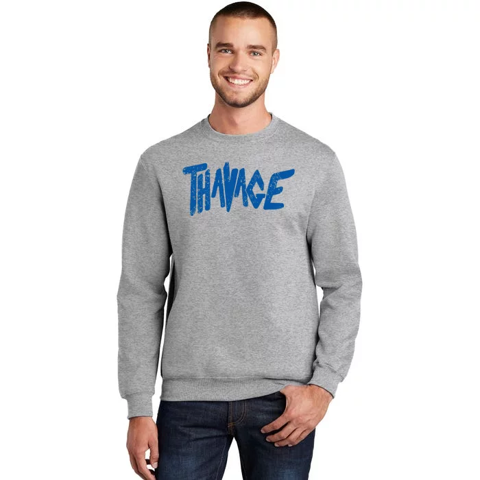 Thavage Classic Workout Outfit Tall Sweatshirt