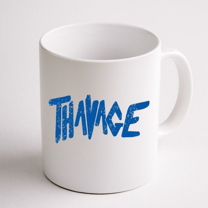 Thavage Classic Workout Outfit Front & Back Coffee Mug