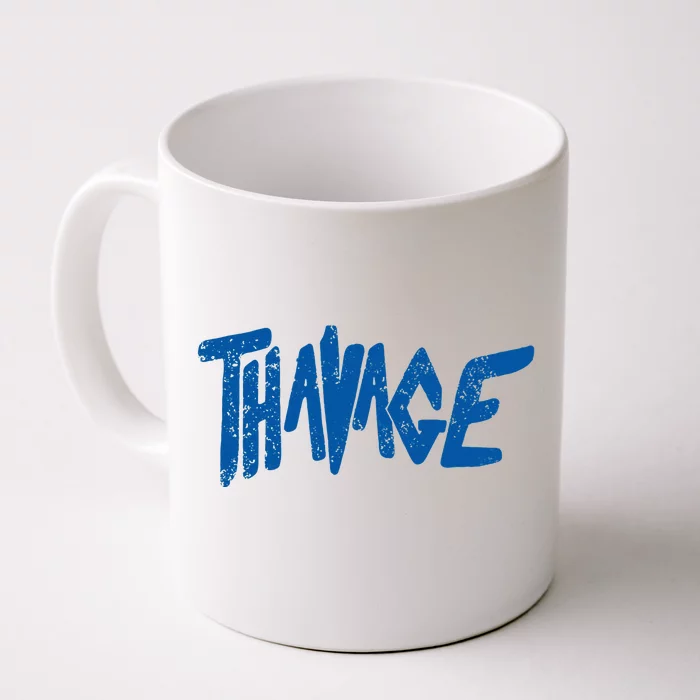 Thavage Classic Workout Outfit Front & Back Coffee Mug