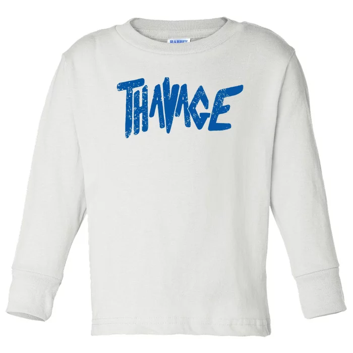 Thavage Classic Workout Outfit Toddler Long Sleeve Shirt