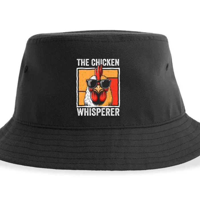 The Chicken Whisperer Farmer Animal Farm Sustainable Bucket Hat