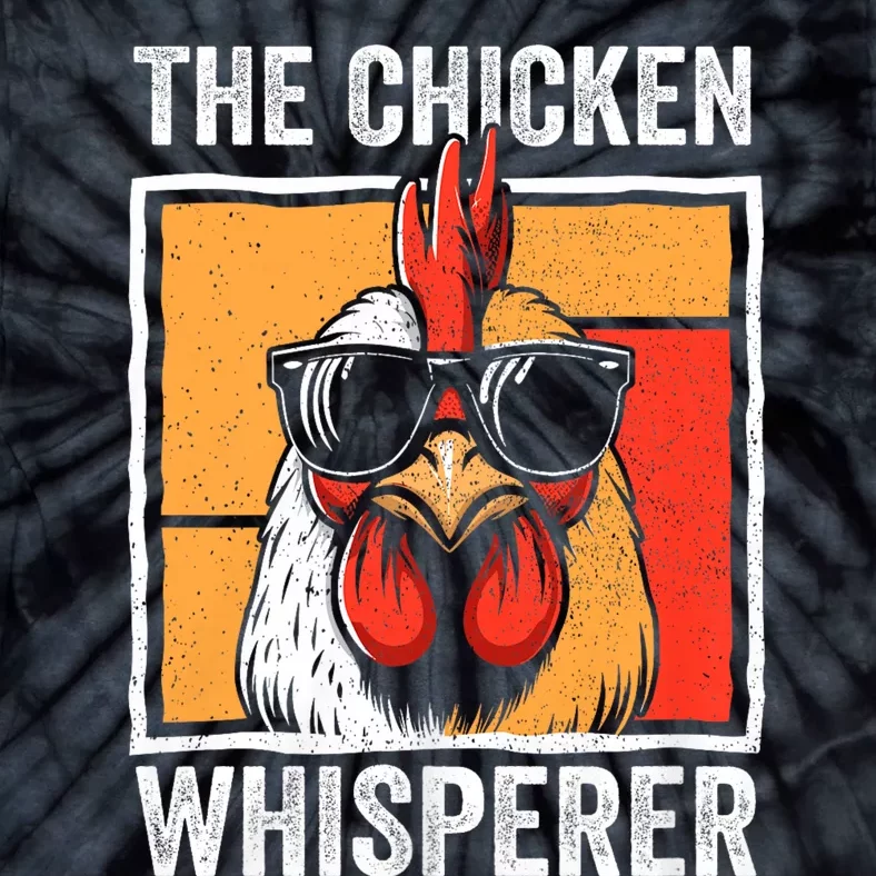 The Chicken Whisperer Farmer Animal Farm Tie-Dye T-Shirt