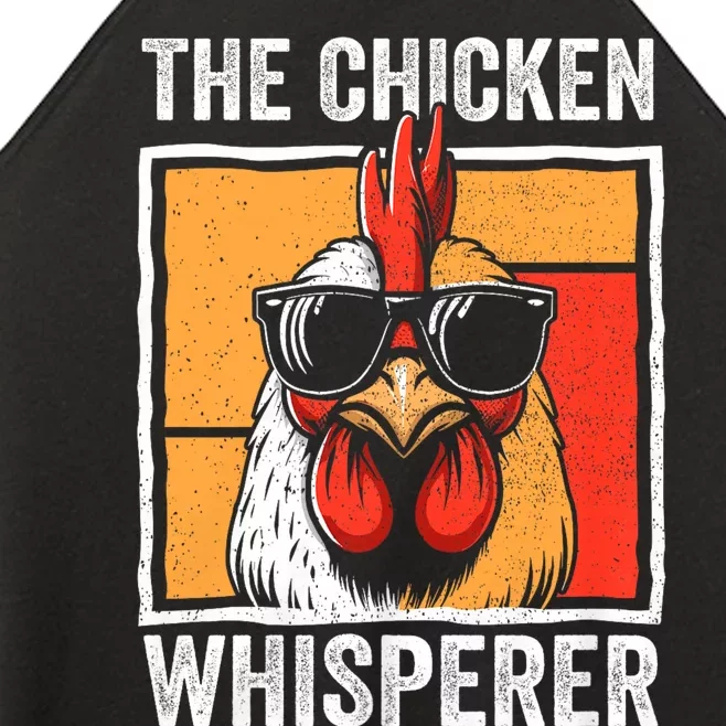 The Chicken Whisperer Farmer Animal Farm Women’s Perfect Tri Rocker Tank