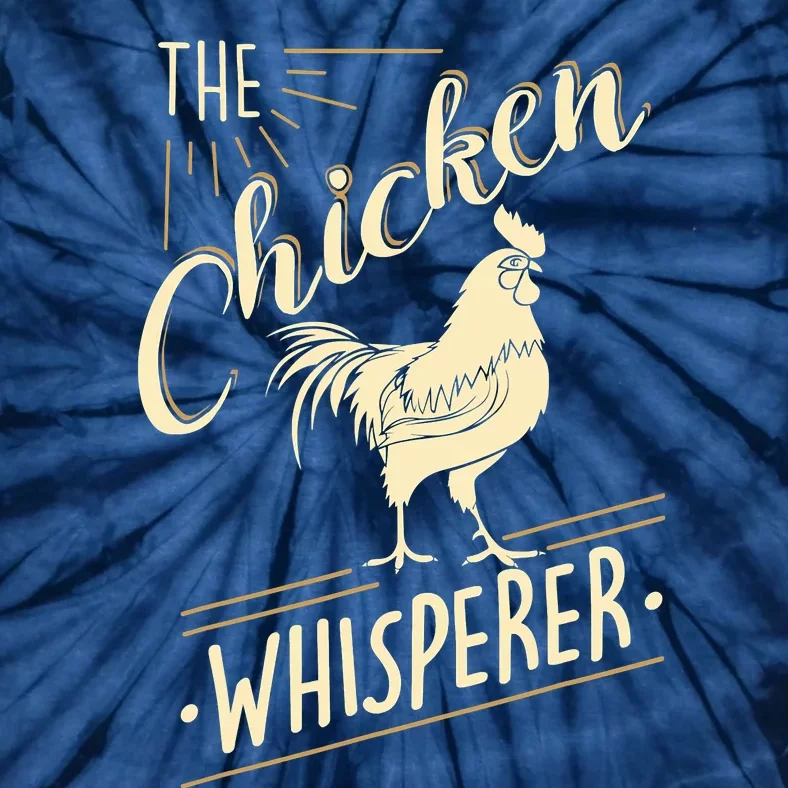 The Chicken Whisperer Funny Chicken Farming Morning Sun Tie-Dye T-Shirt