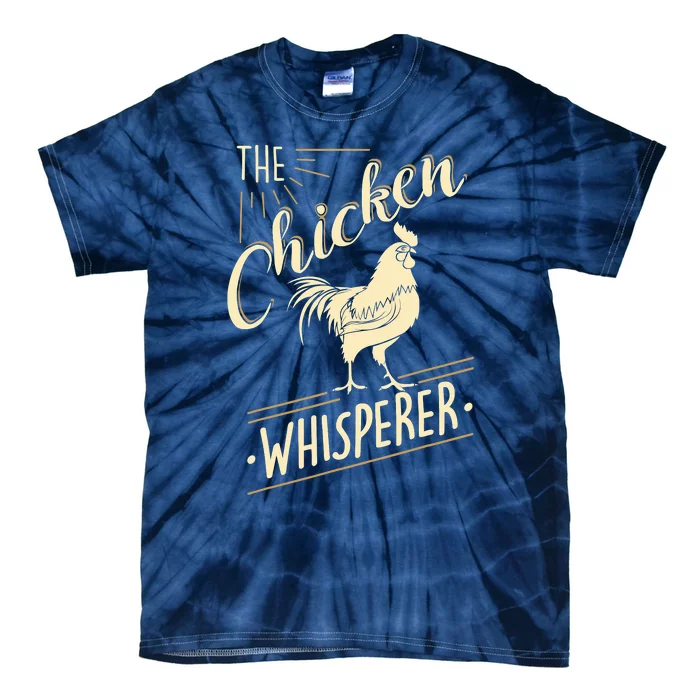 The Chicken Whisperer Funny Chicken Farming Morning Sun Tie-Dye T-Shirt