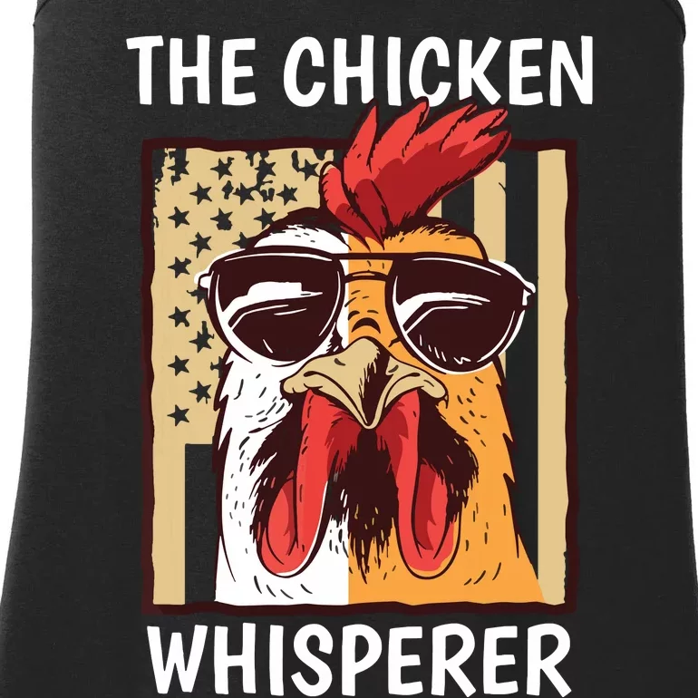 The Chicken Whisperer Farmer Chicken Ladies Essential Tank