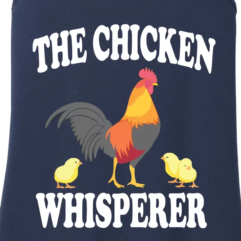 The Chicken Whisperer Funny Farm Animal Ladies Essential Tank