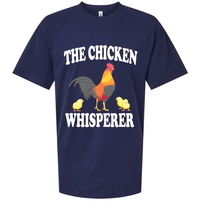 The Chicken Whisperer Funny Farm Animal Sueded Cloud Jersey T-Shirt