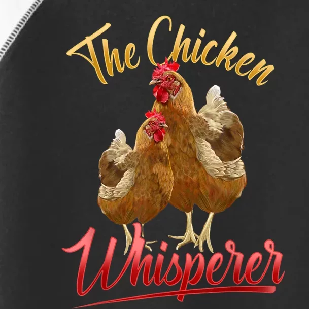 The Chicken Whisperer Funny Chicken Lover Farming Toddler Fine Jersey T-Shirt