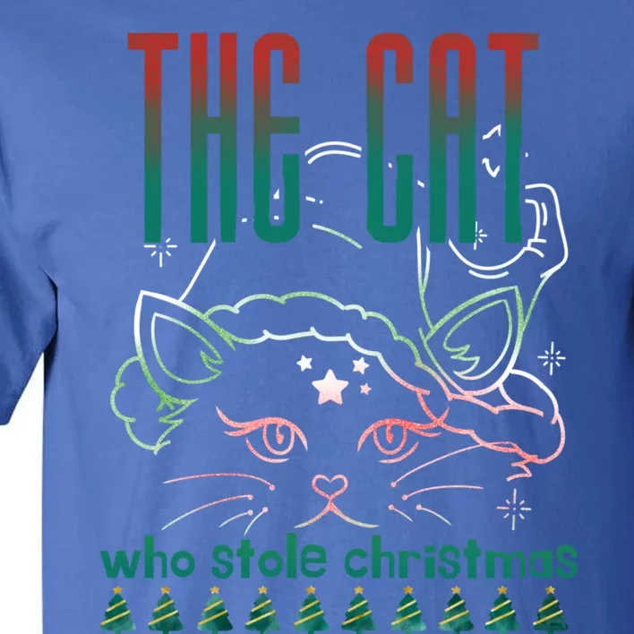 The Cat Who Stole Christmas Novelty Gift Tall T-Shirt