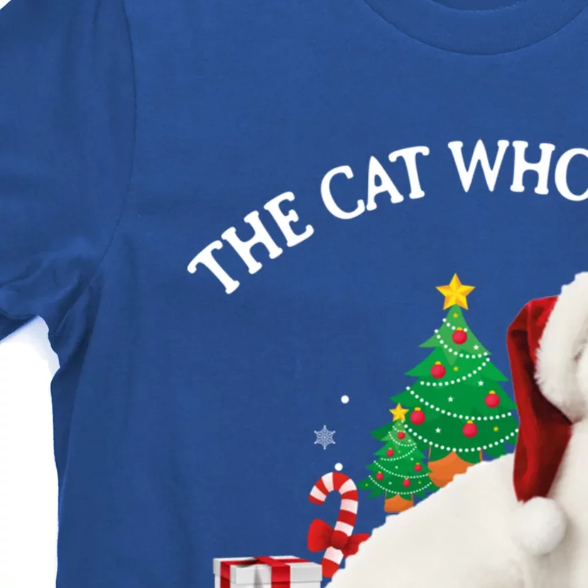 The Cat Who Stole Christmas Funny Gift T-Shirt