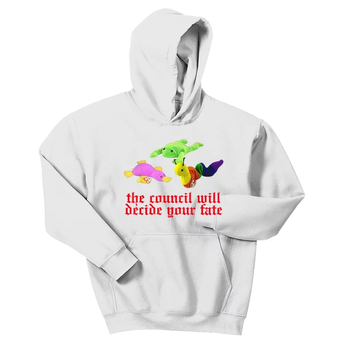 The Council Will Decide Your Fate Funny Oddly Specific Meme Kids Hoodie