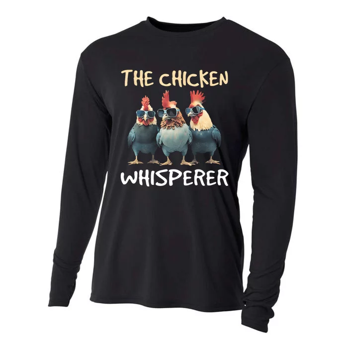 The Chicken Whisperer Cooling Performance Long Sleeve Crew