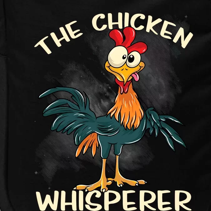 The Chicken Whisperer Funny Farmer Impact Tech Backpack