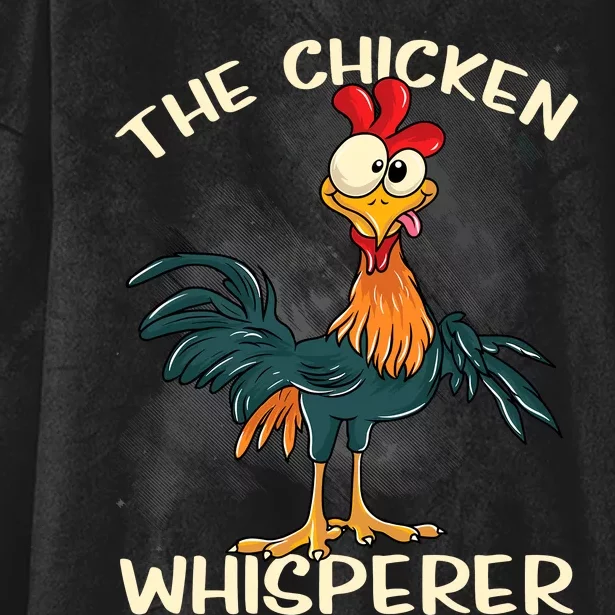 The Chicken Whisperer Funny Farmer Hooded Wearable Blanket