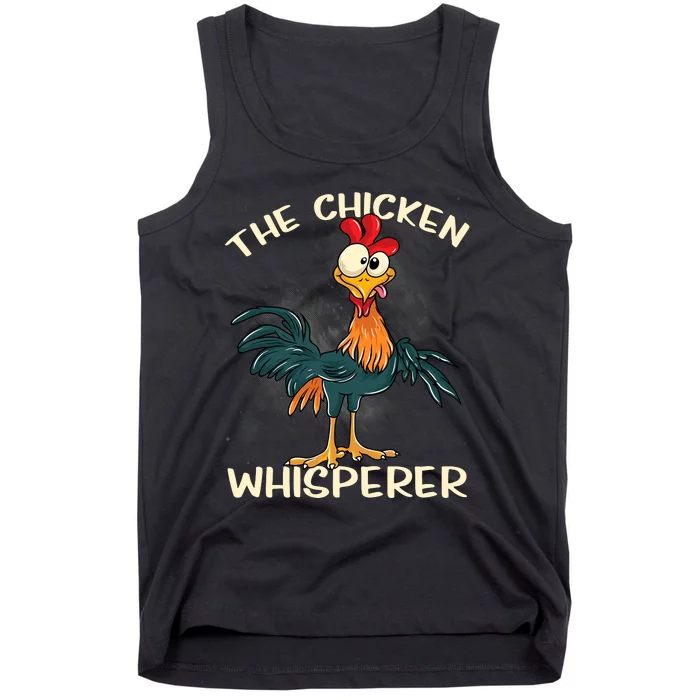 The Chicken Whisperer Funny Farmer Tank Top