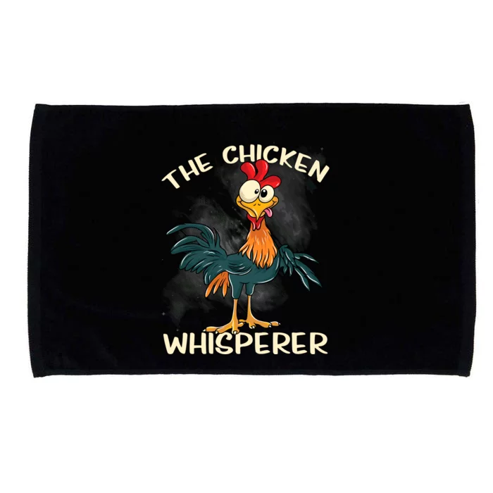 The Chicken Whisperer Funny Farmer Microfiber Hand Towel