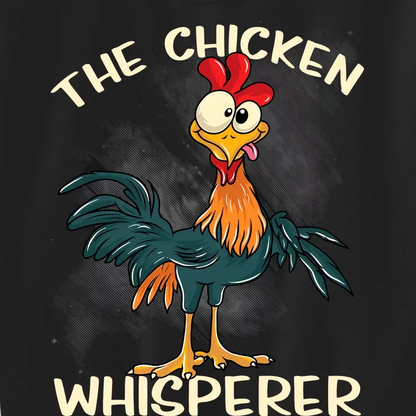 The Chicken Whisperer Funny Farmer Kids Sweatshirt