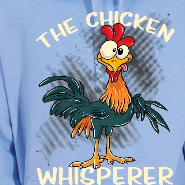 The Chicken Whisperer Funny Farmer Unisex Surf Hoodie