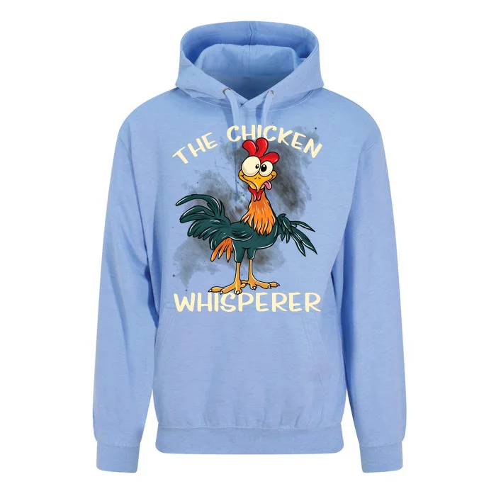 The Chicken Whisperer Funny Farmer Unisex Surf Hoodie