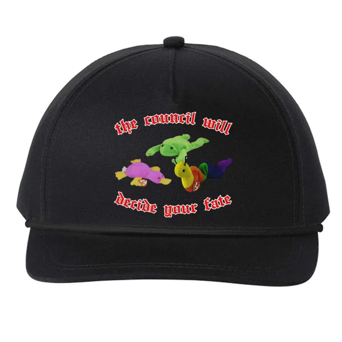 The Council Will Decide Your Fate Snapback Five-Panel Rope Hat