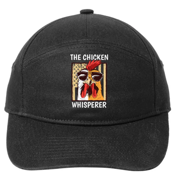 The Chicken Whisperer Farmer Chicken 7-Panel Snapback Hat