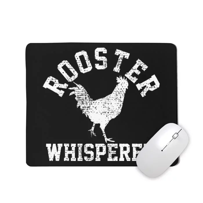 The Chicken Whisperer Funny Chicken Lover Farming Mousepad