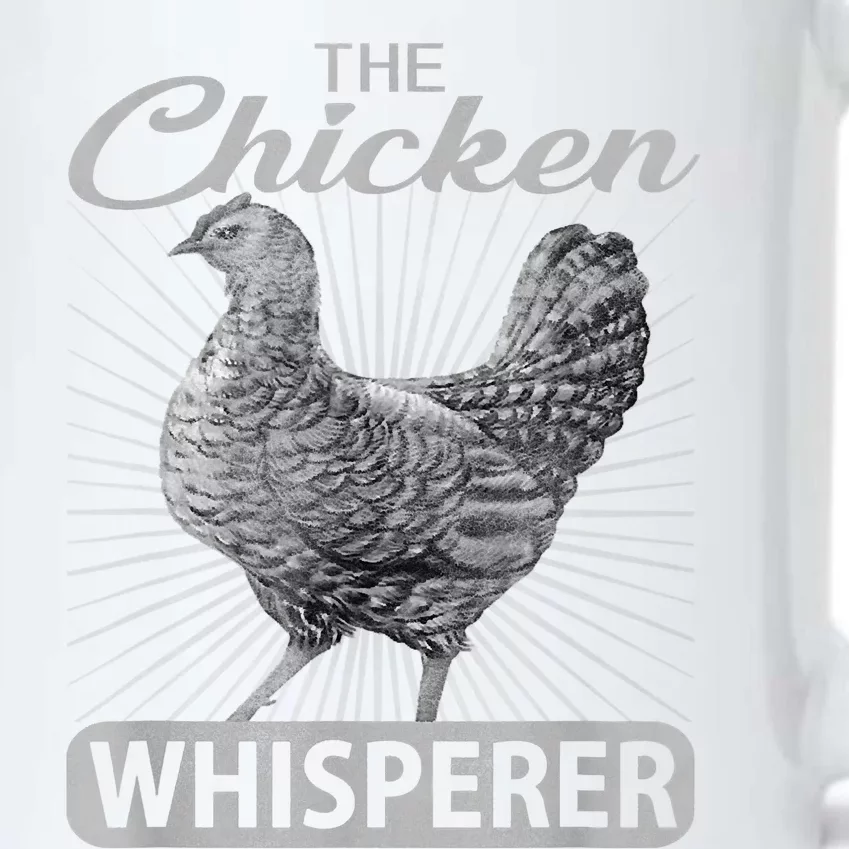 The Chicken Whisperer Funny Chicken Lover Farming Black Color Changing Mug