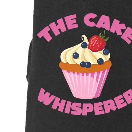 The Cake Whipserer Funny Bake Baker Doggie 3-End Fleece Hoodie