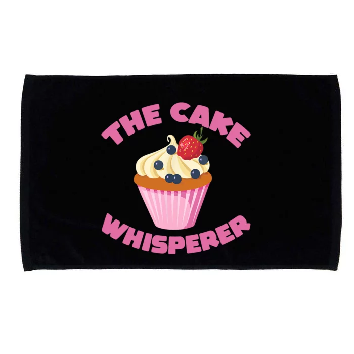 The Cake Whipserer Funny Bake Baker Microfiber Hand Towel