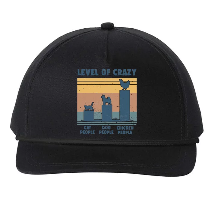 The Chicken Whisperer Funny Chicken Lover Farming Snapback Five-Panel Rope Hat