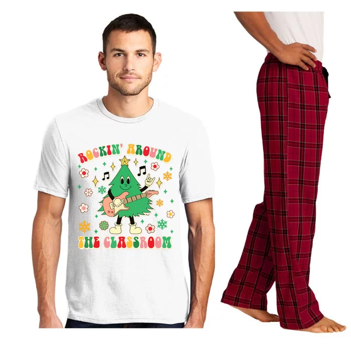 Teacher Christmas Xmas Vibes Pajama Set