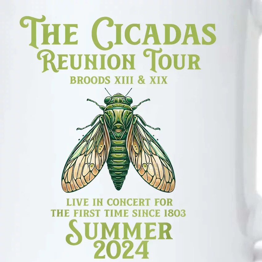 The Cicada Year Reunion U.S Entomology Cicada 2024 Black Color Changing Mug