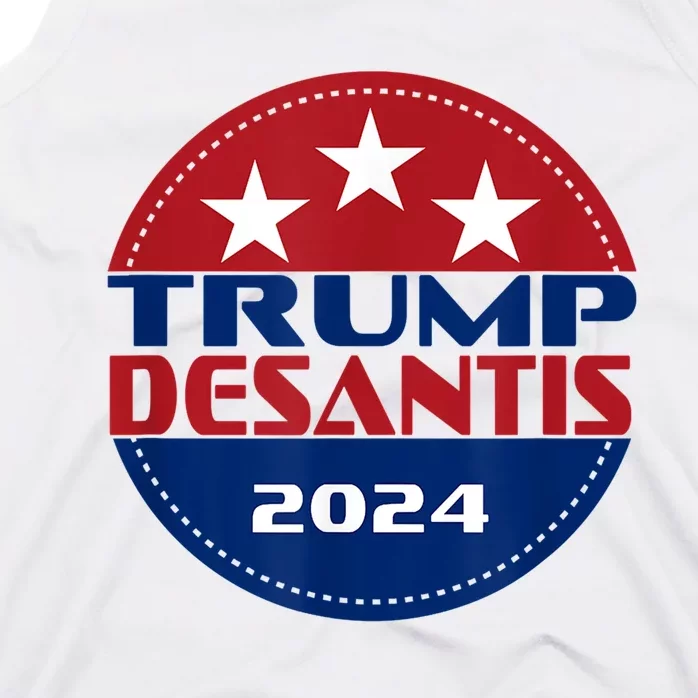 Trump Desantis 2024 Make America Florida Flamingo Seagull Tank Top