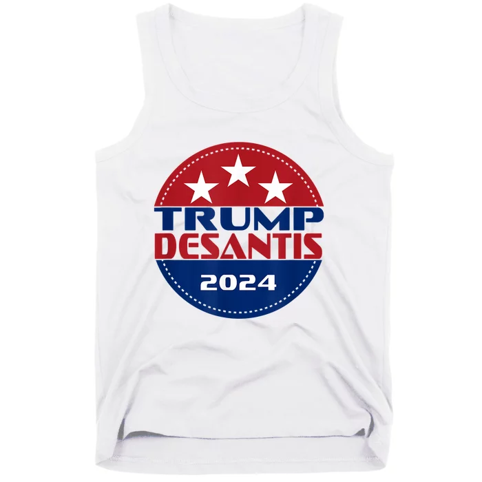 Trump Desantis 2024 Make America Florida Flamingo Seagull Tank Top